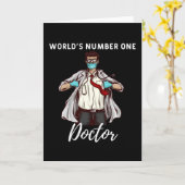 's Werelds grootste dokter Kaart (Gele Bloem)