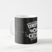 's Werelds grootste drift koning in actie Koffiemok (Voorkant links)