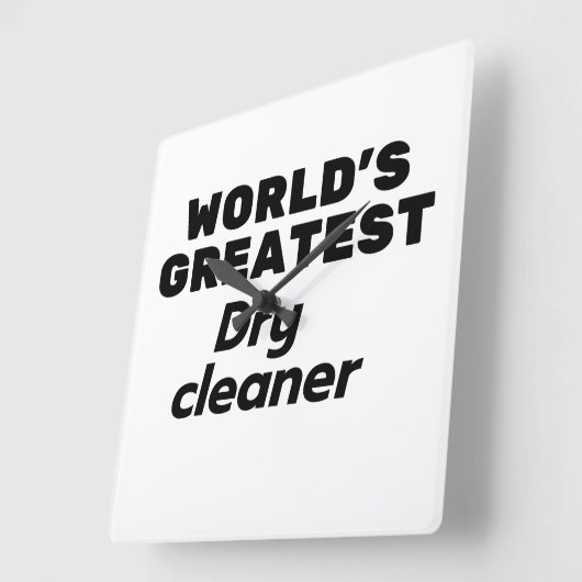 's Werelds grootste droogschoner Vierkante Klok (Hoek)