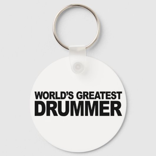 's Werelds grootste drummer Sleutelhanger (Voorkant)
