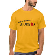 's Werelds grootste educator Gold T-Shirt