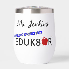 's Werelds Grootste Educator Wit