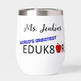's Werelds Grootste Educator Wit