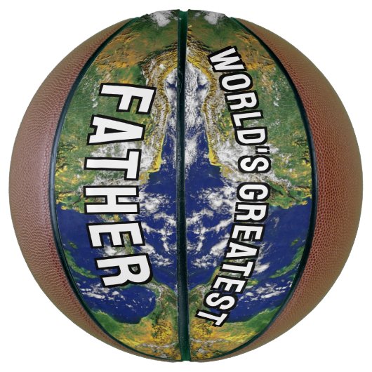 's Werelds grootste eersterangs planeet Aarde Were Basketbal (Verticaal)