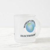 's Werelds grootste elektroloog Matglas Koffiemok (Voorkant rechts)