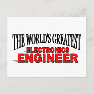 's Werelds grootste elektronicaingenieur Briefkaart