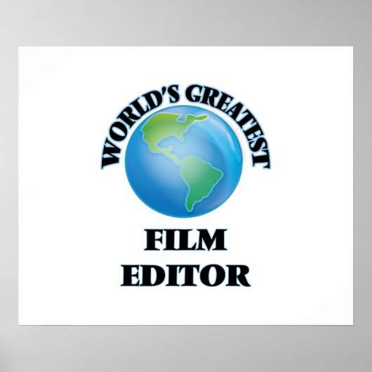 's Werelds grootste filmeditor Poster (Voorkant)