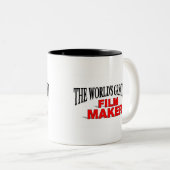 's Werelds grootste filmmaker Tweekleurige Koffiemok (Voorkant rechts)