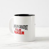 's Werelds grootste filmmaker Tweekleurige Koffiemok (Voorkant links)