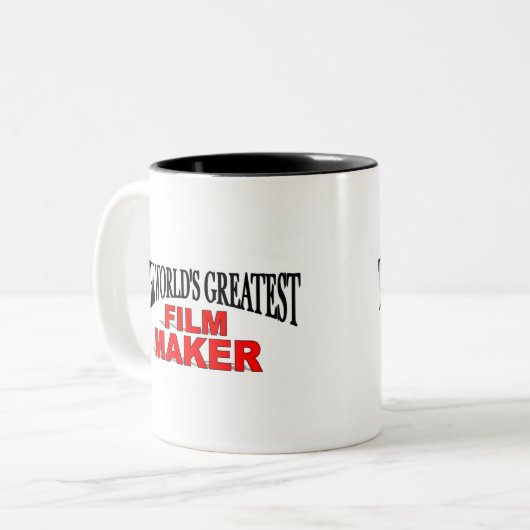 's Werelds grootste filmmaker Tweekleurige Koffiemok (Voorkant links)