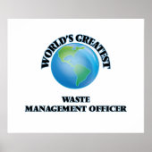 's Werelds grootste functionaris voor afvalbeheer Poster (Voorkant)