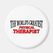 's Werelds grootste fysiotherapeut Magneet (Voorkant)