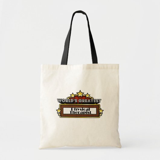 's Werelds grootste fysiotherapeut Tote Bag (Voorkant)