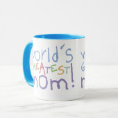 's Werelds grootste gematigde gembergrote Mok (Voorkant links)