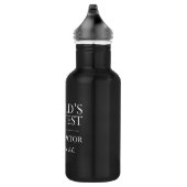 's Werelds grootste gepersonaliseerde chiropractor Waterfles (Rechts)