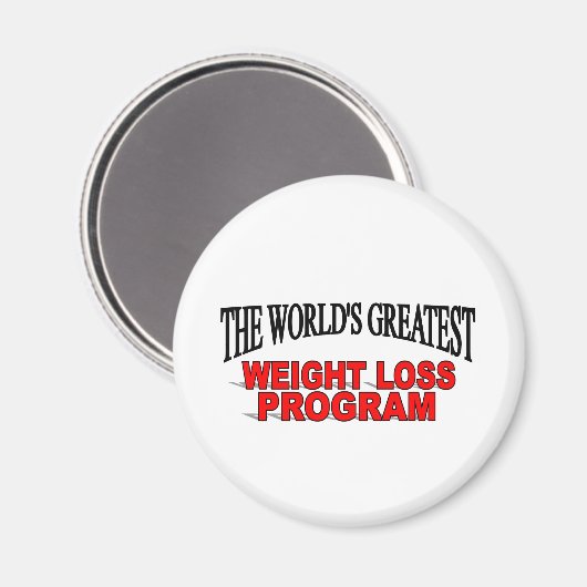 's Werelds grootste gewichtsverlies programma Magneet (Voorkant / Achterkant)