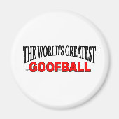 's Werelds grootste golfbal Magneet (Voorkant)