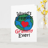 's Werelds grootste Grammyhart Kaart (Gele Bloem)