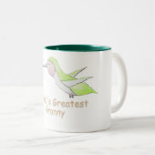's Werelds grootste Granny Hummingbird Mok (Voorkant rechts)