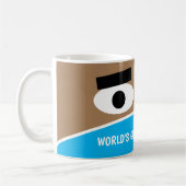 's Werelds grootste grappige mondjesmaat Koffiemok (Links)