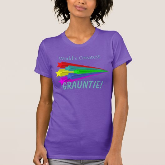's Werelds grootste grauntie. T-shirt (Voorkant)