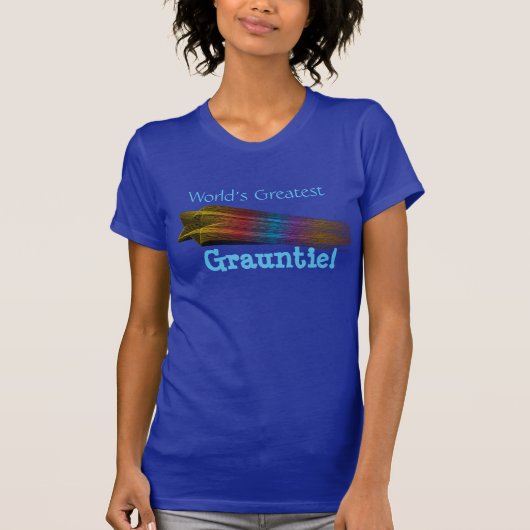 's Werelds grootste grauntie. T-shirt (Voorkant)
