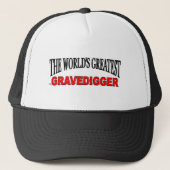 's Werelds grootste gravedigger Trucker Pet (Voorkant)