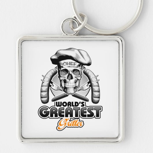 's Werelds Grootste Griller v5 Sleutelhanger (Voorkant)