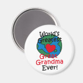 's Werelds grootste grootmakerij Magneet (Voorkant / Achterkant)