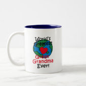 's Werelds grootste grootmakerij Tweekleurige Koffiemok (Links)