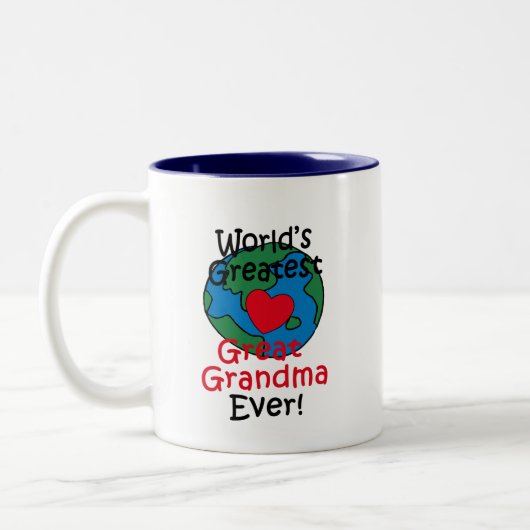 's Werelds grootste grootmakerij Tweekleurige Koffiemok (Links)