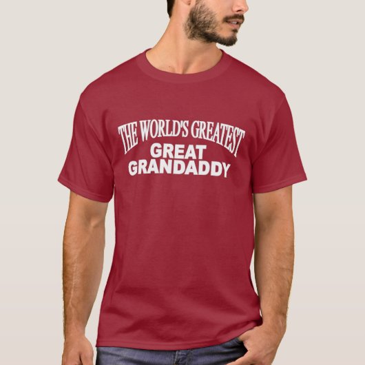 's Werelds grootste grootse grootverdiener T-shirt (Voorkant)