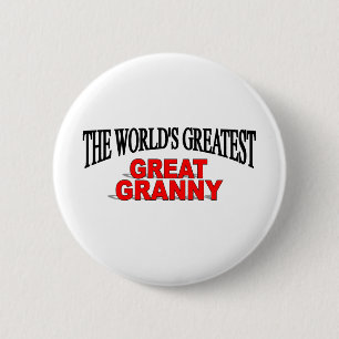 's Werelds grootste grootse oma Ronde Button 5,7 Cm