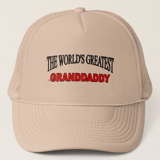 's Werelds grootste grootvader Trucker Pet (Voorkant)