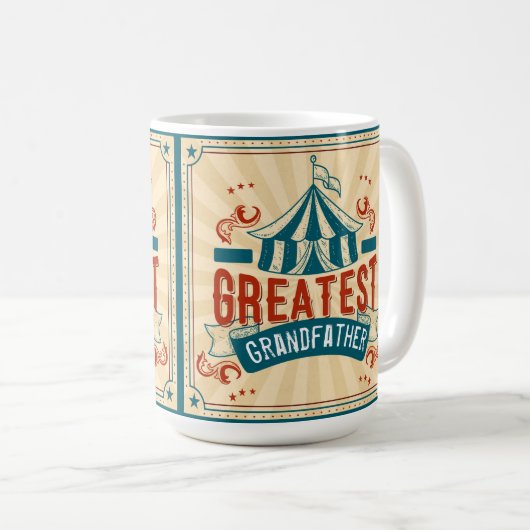 's Werelds grootste grootvaders aanmoediging Koffiemok (Voorkant rechts)