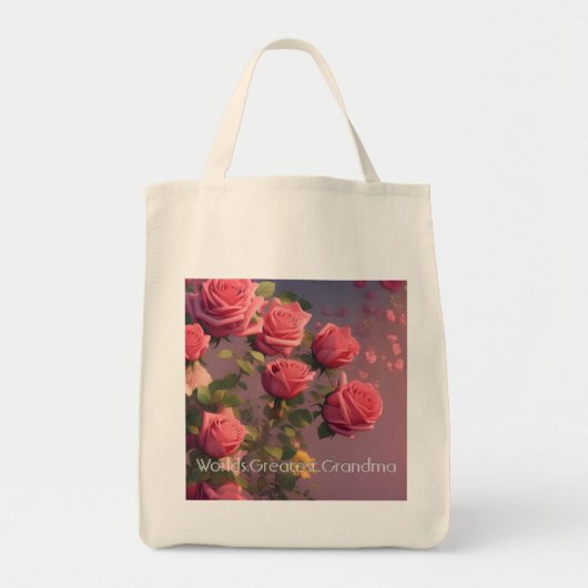 's Werelds grootste, herbruikbare wasbare kerkgeni Tote Bag (Voorkant)