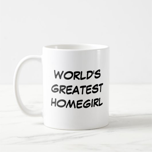 's Werelds Grootste Homegirl Mok (Links)