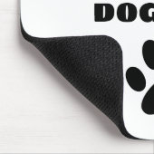 's Werelds grootste hond pap aangepaste tekst op m Muismat (Hoek)