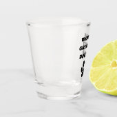 's Werelds grootste hond pap aangepaste tekst op m Shot Glas (Links)