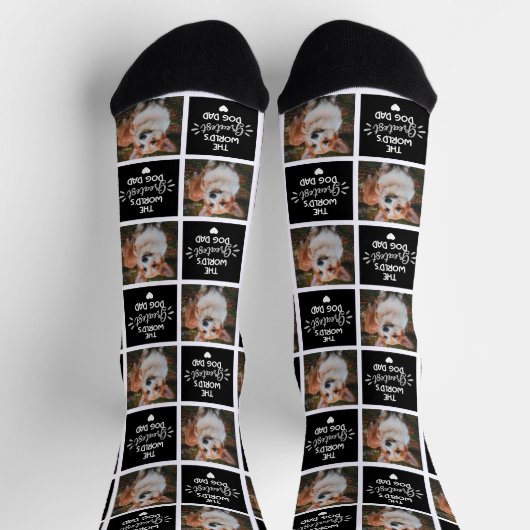 's Werelds grootste hond-pap Afbeelding Sokken (Top)