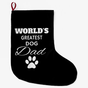 's Werelds grootste hond pap T-Shirt, hou van mijn Grote Kerstsok