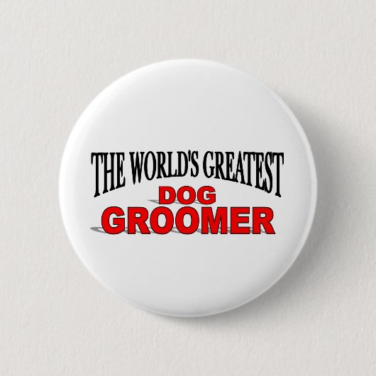 's Werelds grootste hondenrennen Ronde Button 5,7 Cm (Voorkant)