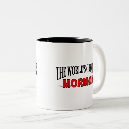 's Werelds grootste hormoon Tweekleurige Koffiemok (Voorkant rechts)