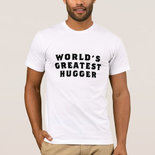 's Werelds grootste hugger T-shirt (Voorkant)