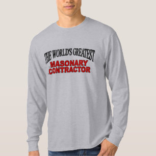 's Werelds grootste immense aannemer T-shirt
