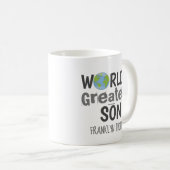 's Werelds grootste jonge moderne typografie Koffiemok (Voorkant rechts)