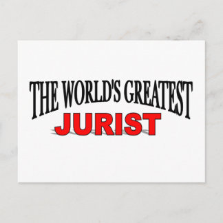 's Werelds grootste jurist Briefkaart