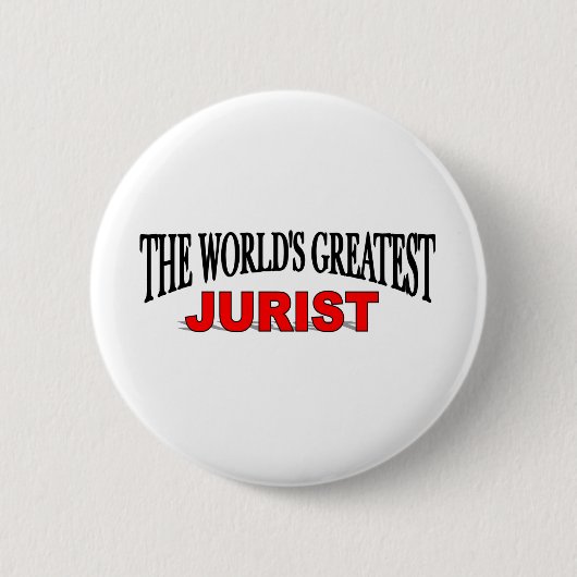 's Werelds grootste jurist Ronde Button 5,7 Cm (Voorkant)