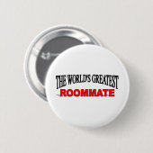 's Werelds grootste kamergenoot Ronde Button 5,7 Cm (Voorkant /achterkant)