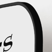 's Werelds grootste kat mam aangepaste tekst op ma Pickleball Paddle (Links Detail)